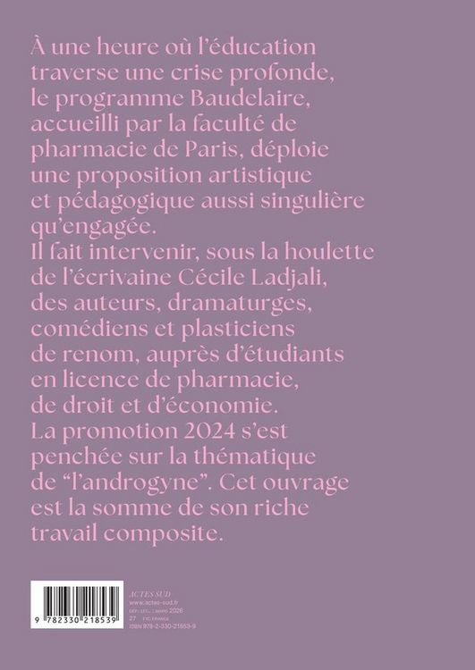Produktbild: Les Baudelaire : promotion IV : l'androgyne