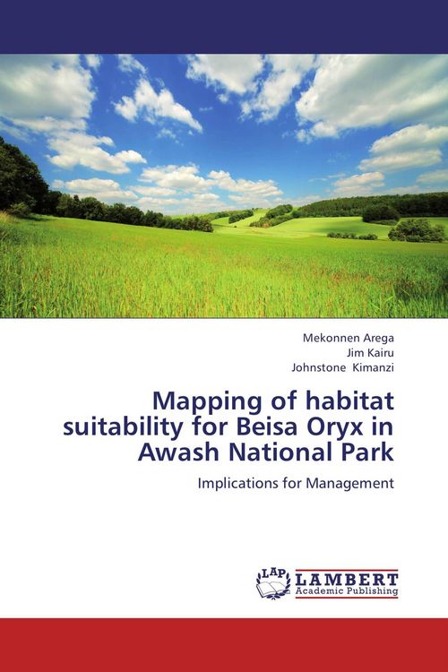Produktbild: Mapping of habitat suitability for Beisa Oryx in Awash National Park