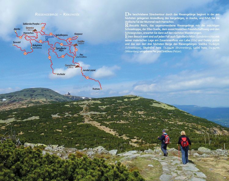 Produktbild: Riesengebirge - B&ouml;hmisches Paradies - Isergebirge