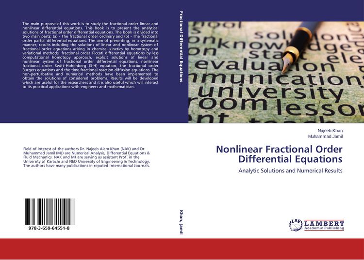 Produktbild: Nonlinear Fractional Order Differential Equations