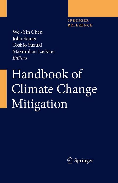 Produktbild: Handbook of Climate Change Mitigation