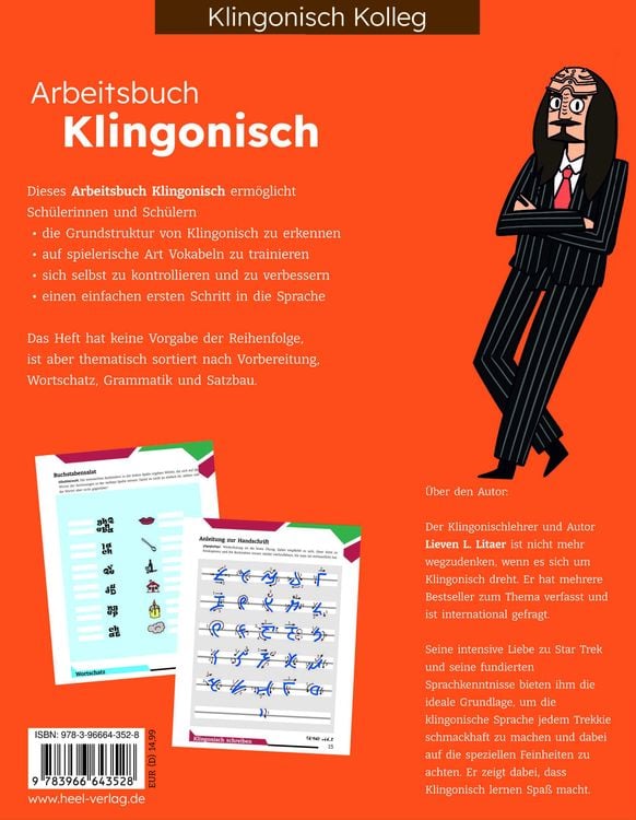 Produktbild: Arbeitsbuch Klingonisch