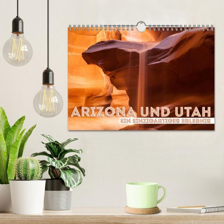 Produktbild: ARIZONA UND UTAH Ein einzigartiges Erlebnis (Wandkalender 2026 DIN A4 quer), CALVENDO Monatskalender