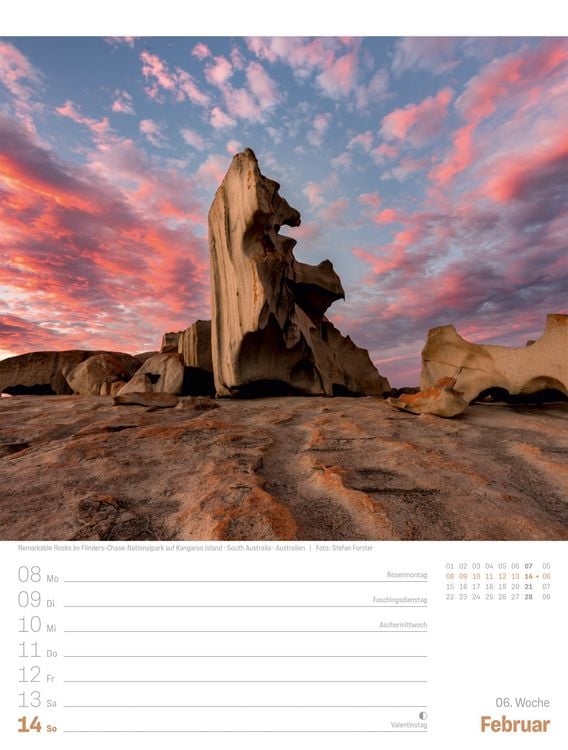Produktbild: Planet Erde Wochenplaner Kalender 2027 | Landschaften der Welt