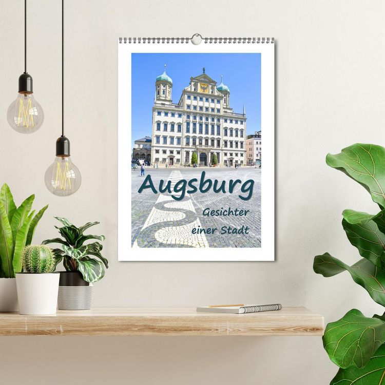 Produktbild: Augsburg - Gesichter einer Stadt (Wandkalender 2026 DIN A3 hoch), CALVENDO Monatskalender