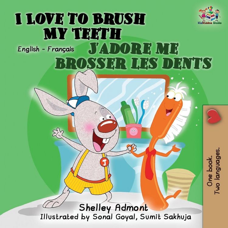 Produktbild: I Love to Brush My Teeth J'adore me brosser les dents