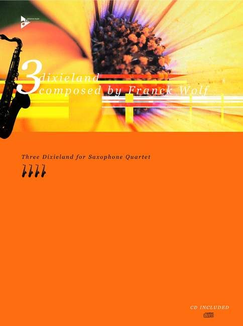 Produktbild: 3 Dixieland for Saxophone Quartet