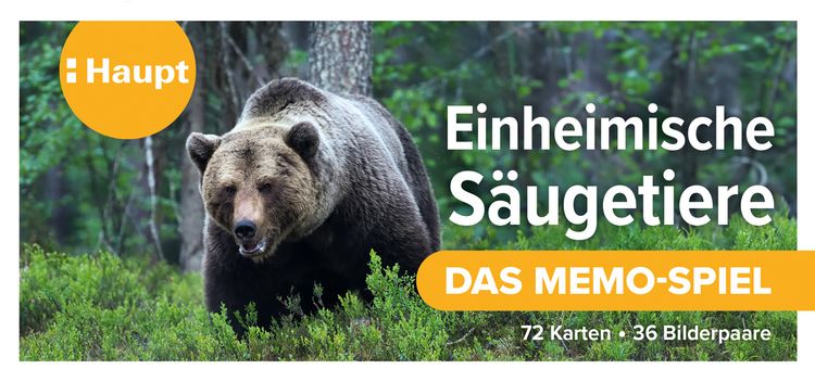 Produktbild: Einheimische S&auml;ugetiere &ndash; das Memo-Spiel