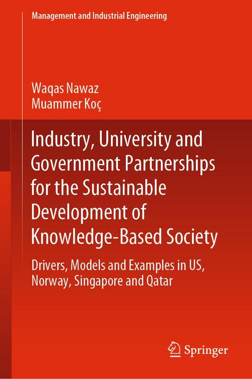 Produktbild: Industry, University and Government Partnerships for the Sustainable Development of Knowledge-Based Society
