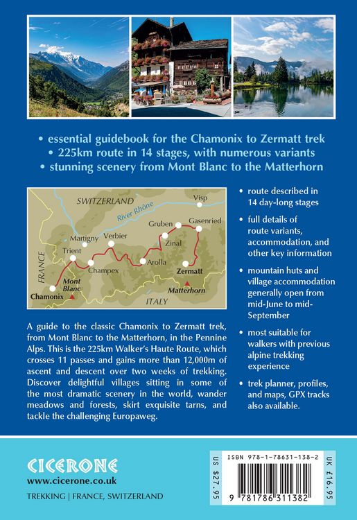 Produktbild: Trekking Chamonix to Zermatt