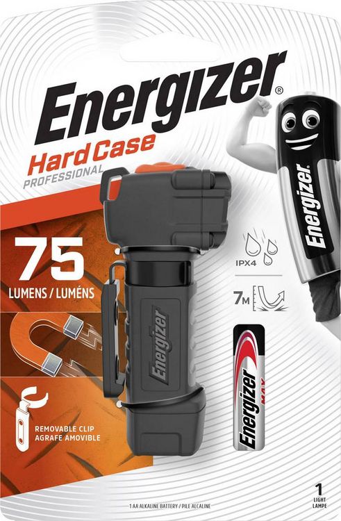 Produktbild: Energizer Hardcase MultiUse LED Taschenlampe batteriebetrieben 75lm