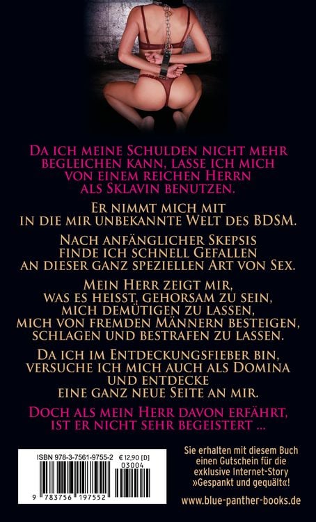 Produktbild: Meine Schulden bezahle ich mit hartem Sex - Ich diene und gehorche | Erotischer SM-Roman