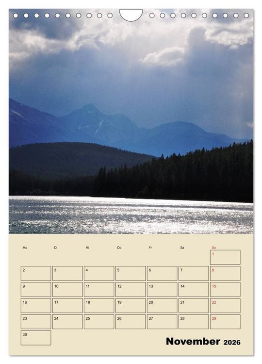 Produktbild: Kanadas gro&szlig;e Seen / Planer (Wandkalender 2026 DIN A4 hoch), CALVENDO Monatskalender