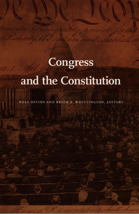 Produktbild: Congress and the Constitution