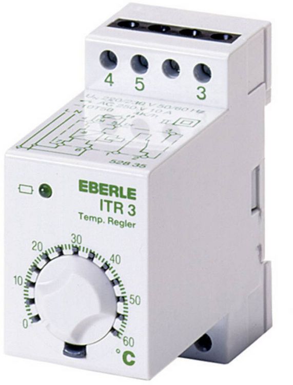 Produktbild: Eberle ITR-3 528 800 Einbauthermostat Hutschiene 0 bis 60&deg;C