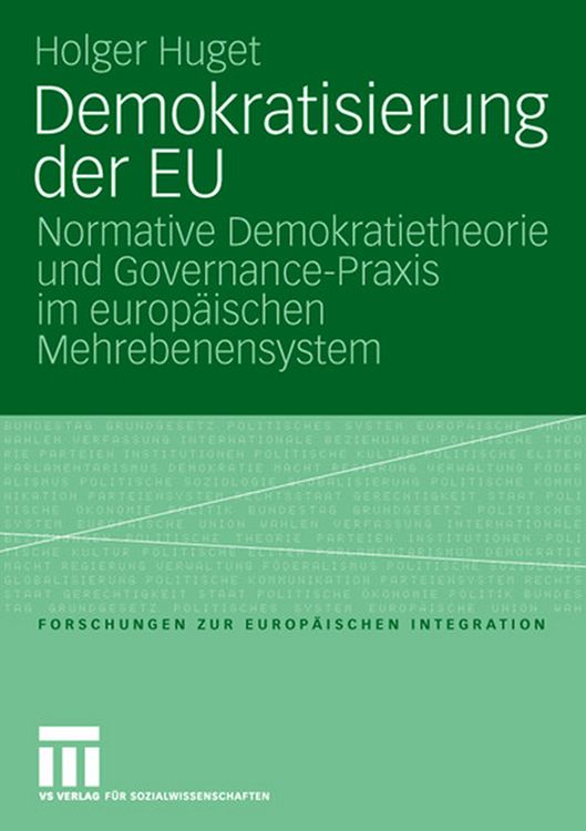 Produktbild: Demokratisierung der EU