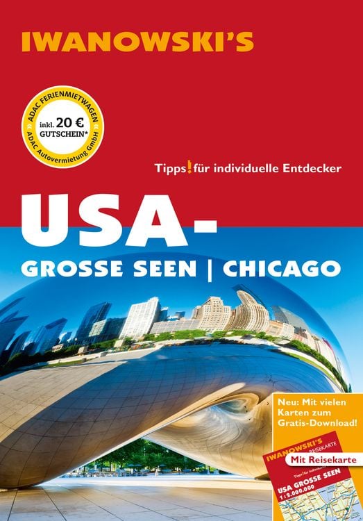 Produktbild: USA-Große Seen / Chicago - Reiseführer von Iwanowski