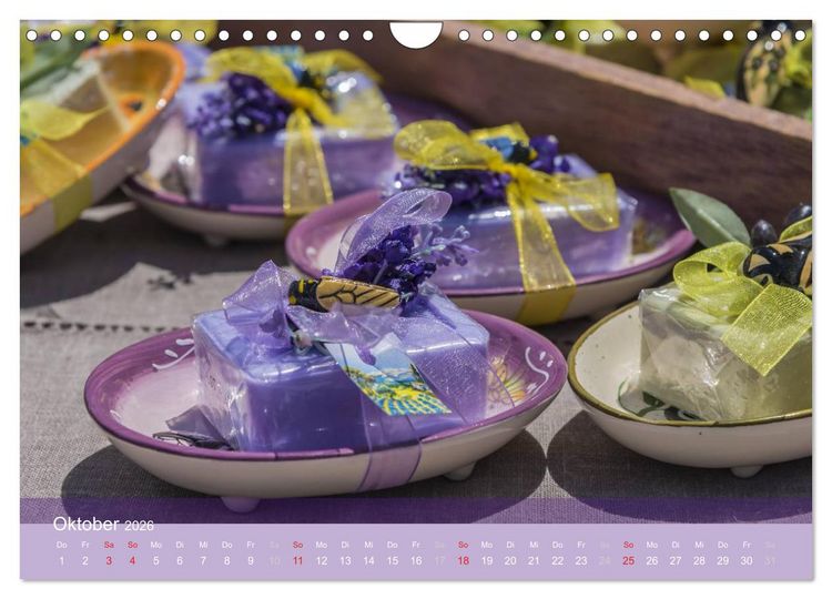 Produktbild: Die Farbe des Lavendels (Wandkalender 2026 DIN A4 quer), CALVENDO Monatskalender