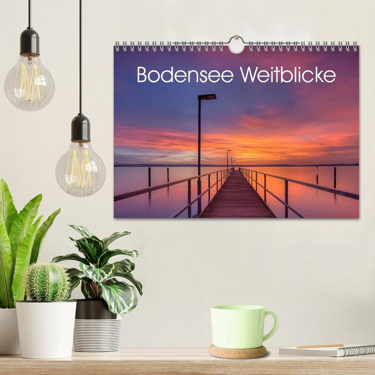 Produktbild: Bodensee Weitblicke (Wandkalender 2026 DIN A4 quer), CALVENDO Monatskalender