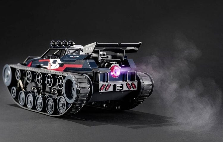 Produktbild: Reely All Terrain Brushed 1:12 Sonderfahrzeug Elektro Crawler Kettenantrieb RtR 2,4 GHz inkl. Akku und Ladekabel
