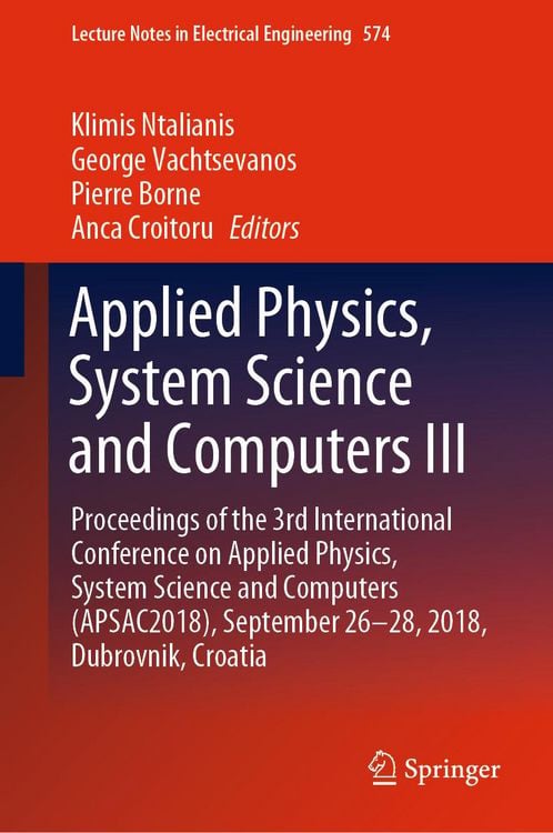 Produktbild: Applied Physics, System Science and Computers III
