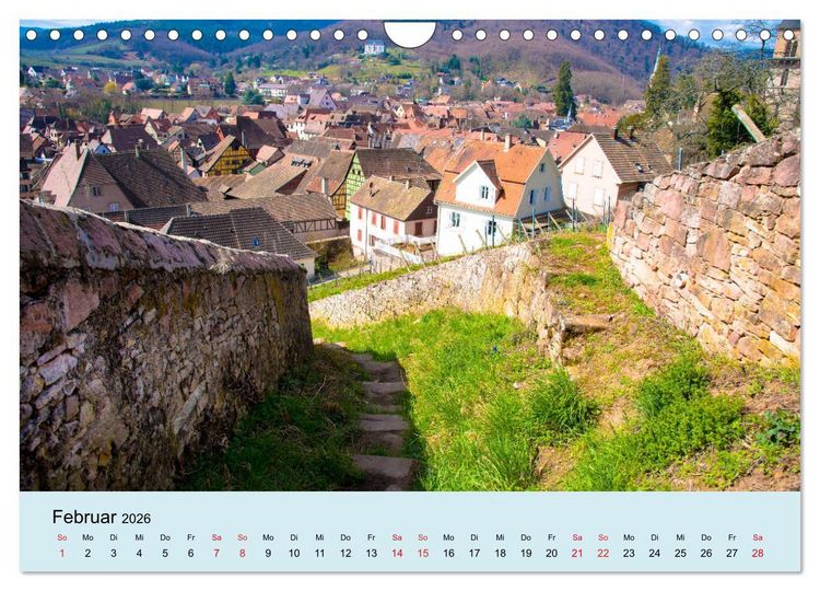Produktbild: Elsass- und Vogesentr&auml;ume (Wandkalender 2026 DIN A4 quer), CALVENDO Monatskalender