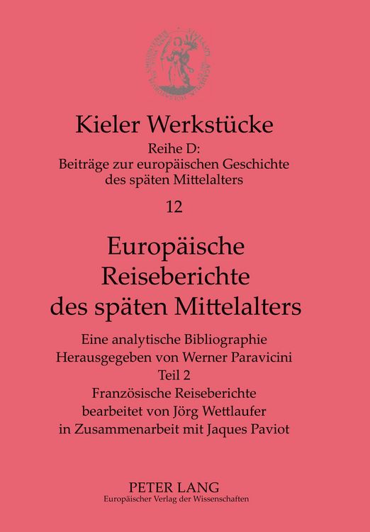 Produktbild: Europ&auml;ische Reiseberichte des sp&auml;ten Mittelalters