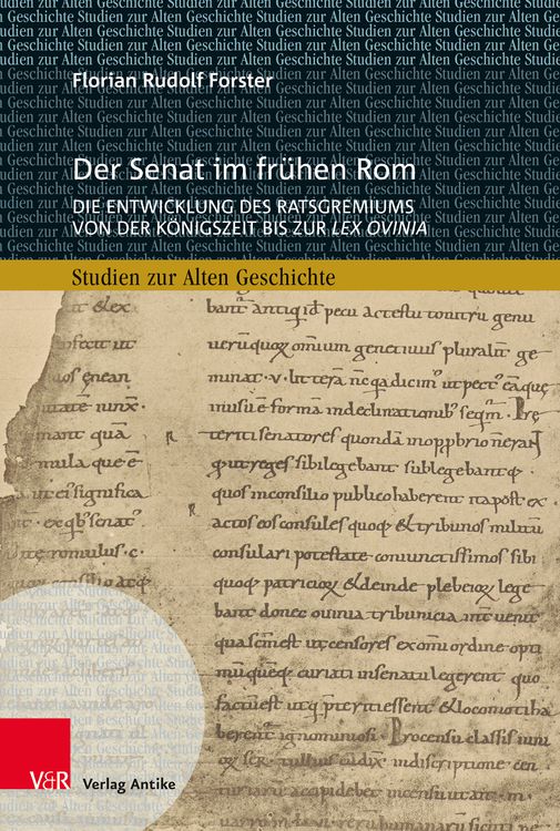 Bild vom Artikel Der Senat im frühen Rom vom Autor Florian Rudolf Forster