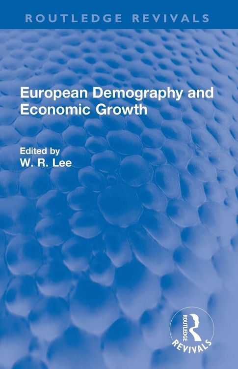 Produktbild: European Demography and Economic Growth