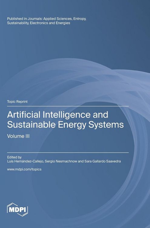 Produktbild: Artificial Intelligence and Sustainable Energy Systems
