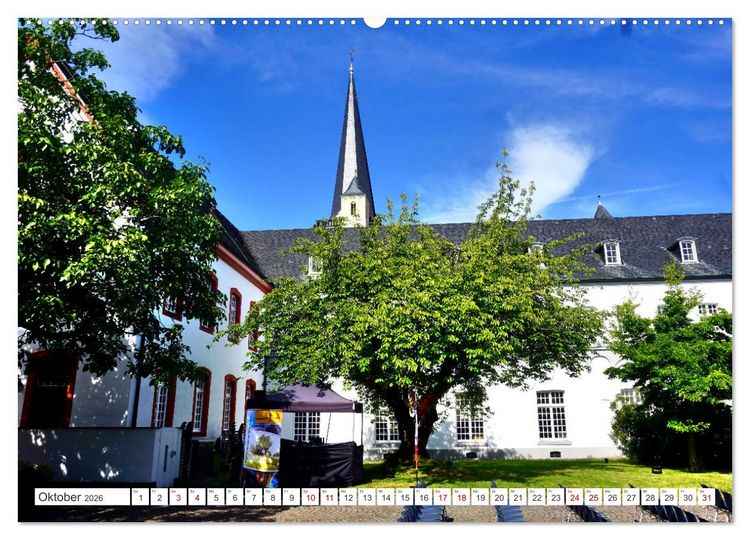 Produktbild: Brauweiler - 1000 Jahre Benediktinerabtei (hochwertiger Premium Wandkalender 2026 DIN A2 quer), Kunstdruck in Hochglanz
