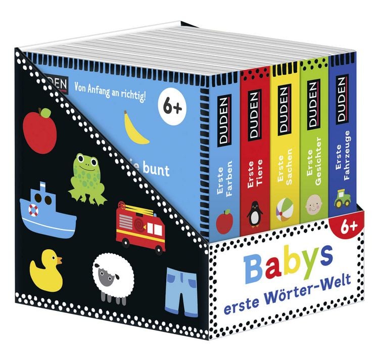 Produktbild: Duden 6+: Babys erste W&ouml;rter-Welt (W&uuml;rfel)