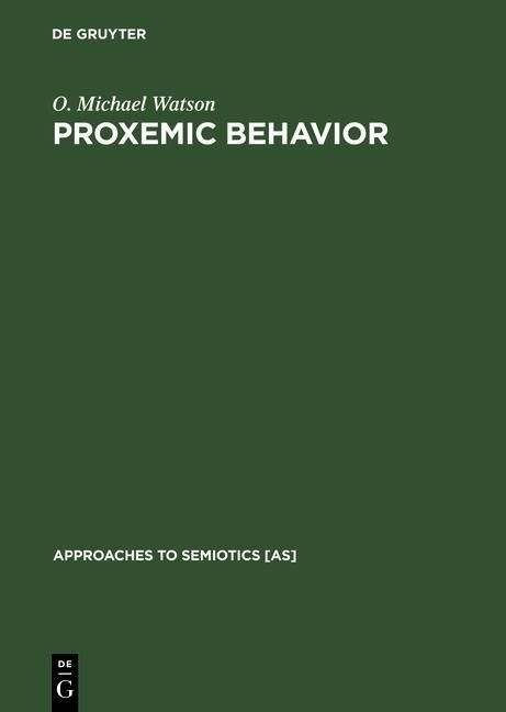 Produktbild: Proxemic Behavior