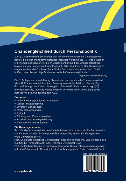 Produktbild: Chancengleichheit durch Personalpolitik