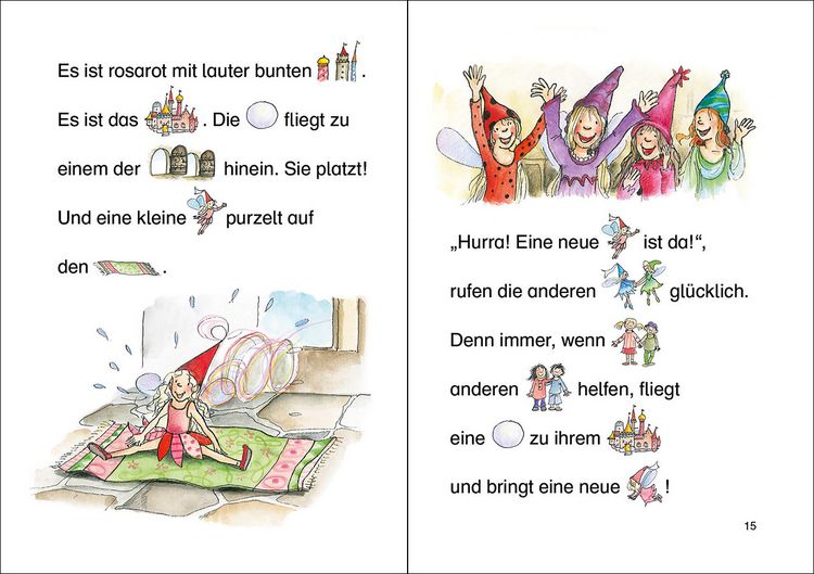 Produktbild: Lesenlernen in 3 Schritten - Die sch&ouml;nsten Feengeschichten