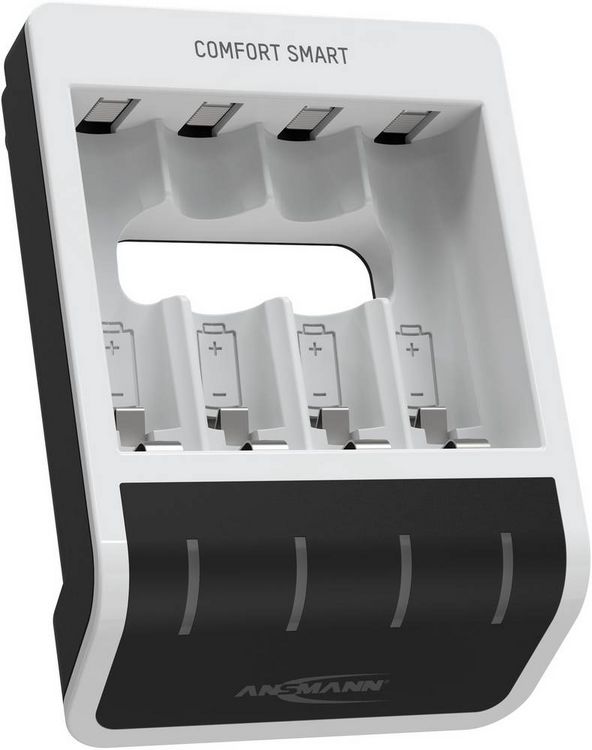 Produktbild: Ansmann Comfort Smart Rundzellen-Ladeger&auml;t NiMH Micro (AAA), Mignon (AA)