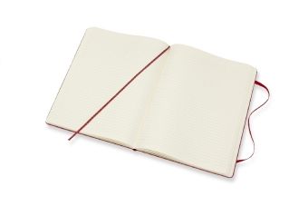 Produktbild: Moleskine Notizbuch, Xlarge, Liniert, Fester Einband, Scharlachrot
