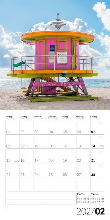 Produktbild: Die Farbe Pink Kalender 2027 - 30x30 - Art12