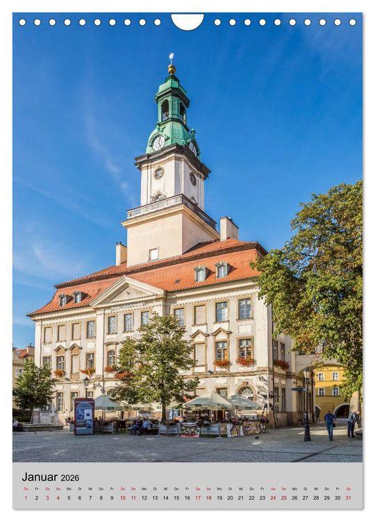 Produktbild: JELENIA G&Oacute;RA Hirschberg und idyllisches Umland (Wandkalender 2026 DIN A4 hoch), CALVENDO Monatskalender