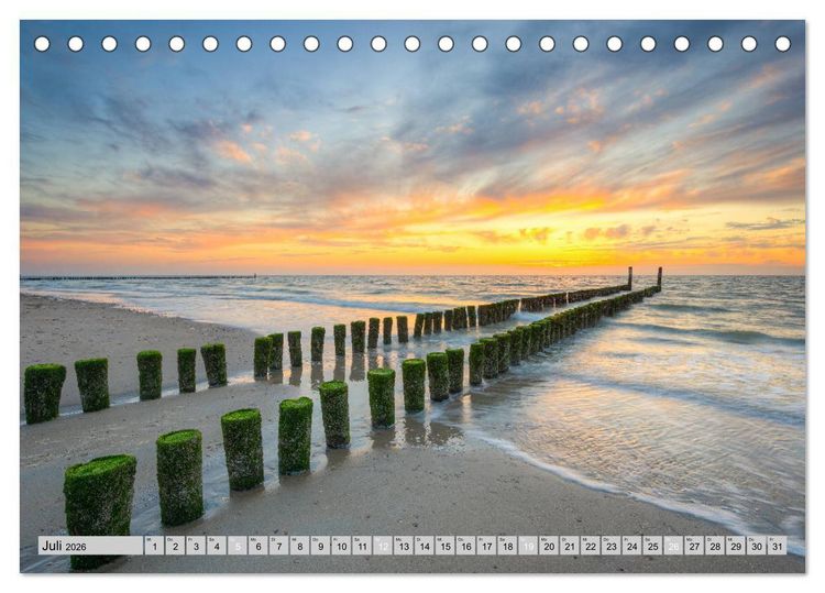 Produktbild: Wundersch&ouml;ne Niederlande (Tischkalender 2026 DIN A5 quer), CALVENDO Monatskalender