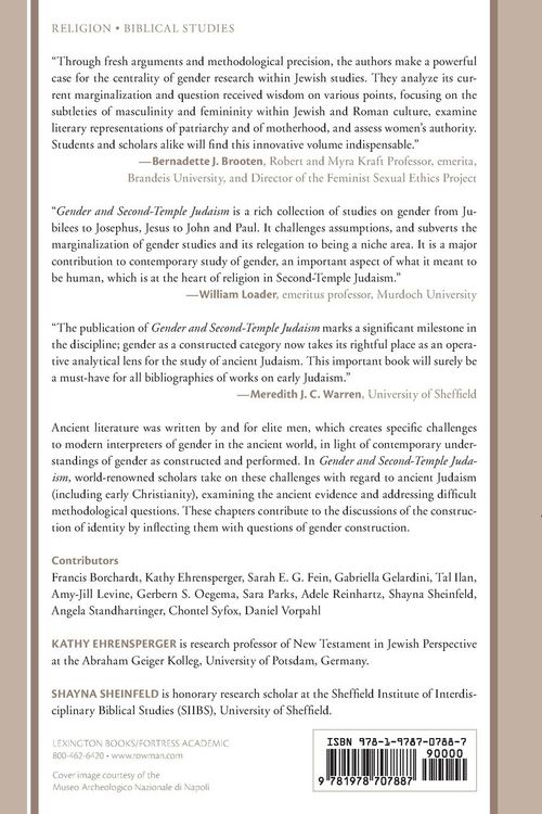 Produktbild: Gender and Second-Temple Judaism