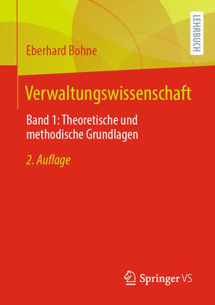 Produktbild: Verwaltungswissenschaft