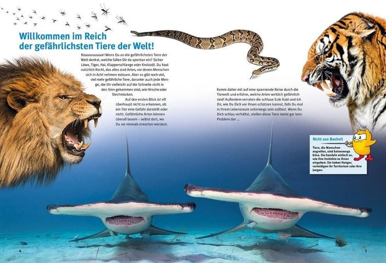 Produktbild: Entdecke die gef&auml;hrlichsten Tiere