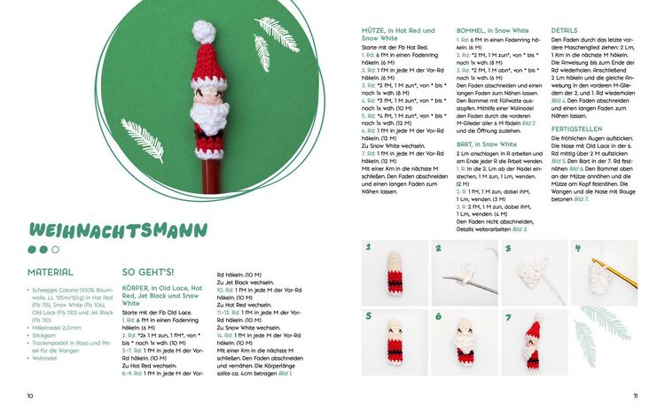 Produktbild: Amigurumi Pen Friends &ndash; Colorful Christmas