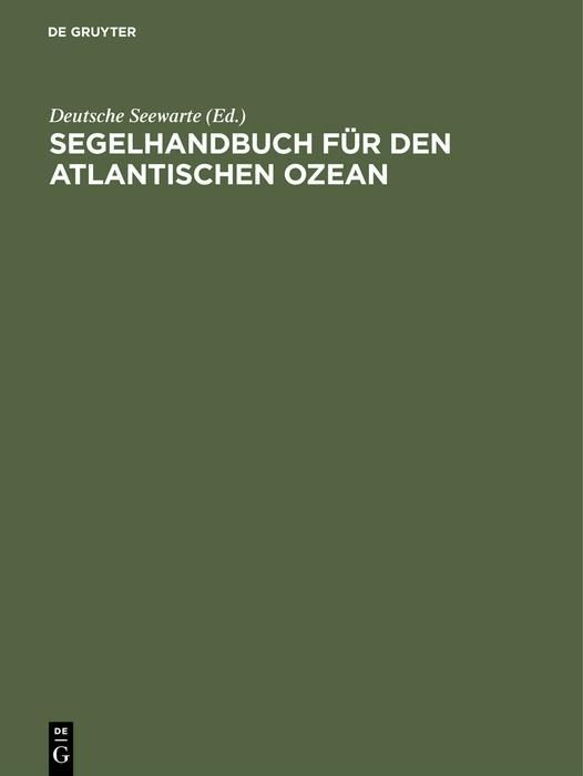Produktbild: Segelhandbuch f&uuml;r den Atlantischen Ozean