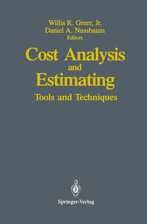 Produktbild: Cost Analysis and Estimating