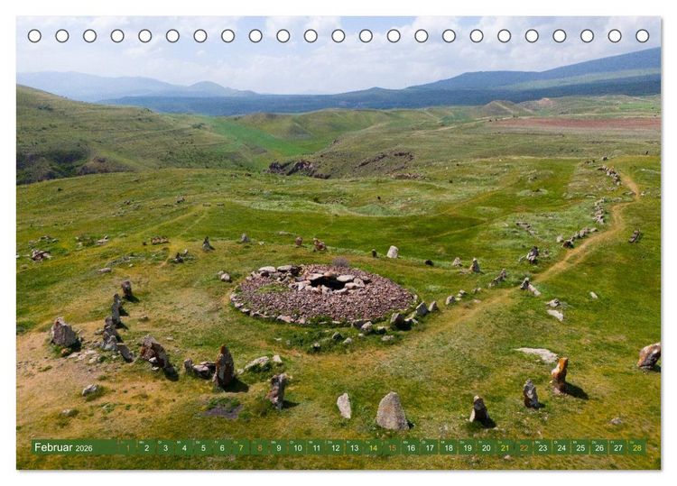 Produktbild: Armenien entdecken (Tischkalender 2026 DIN A5 quer), CALVENDO Monatskalender