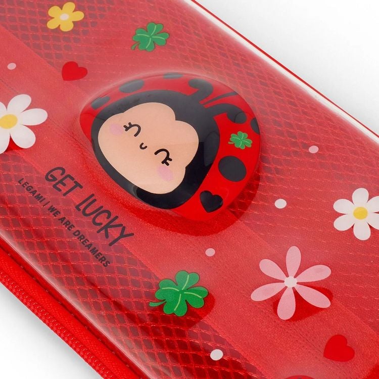 Produktbild: Legami Federm&auml;ppchen - Wonder-Wow - Ladybug "Get Lucky"