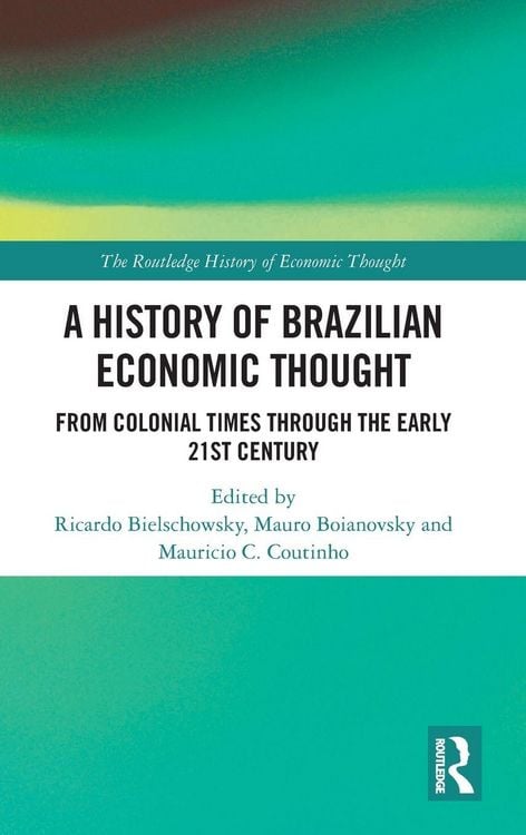 Produktbild: A History of Brazilian Economic Thought