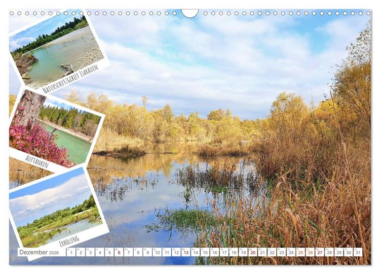 Produktbild: Mein Geretsried - Isarstadt im oberbayerischen Landkreis Bad T&ouml;lz-Wolfratshausen (Wandkalender 2026 DIN A3 quer), CALVENDO Monatskalender